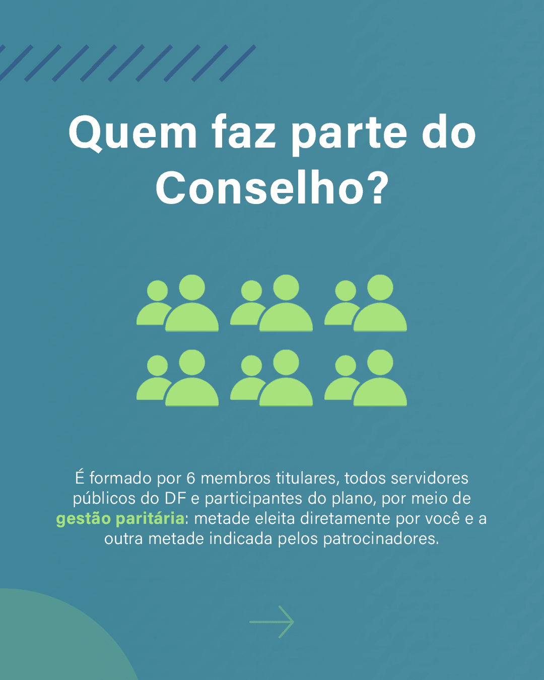 Slide 2 do carrossel sobre Conselho Deliberativo
