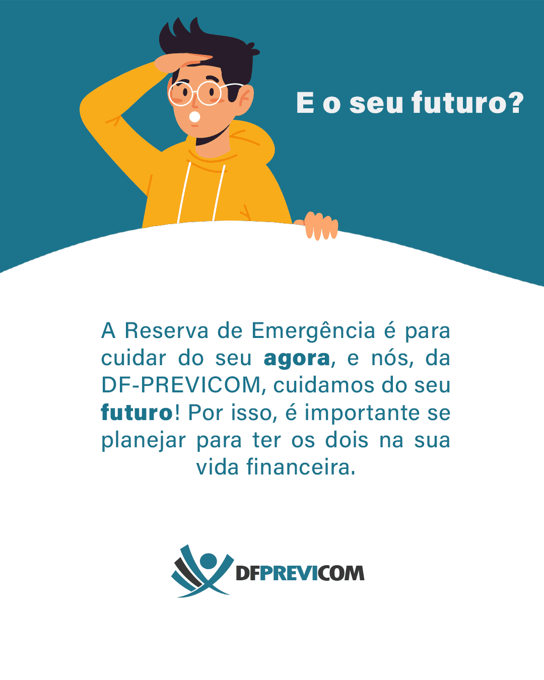Slide 4 do carrossel sobre reserva de emergência