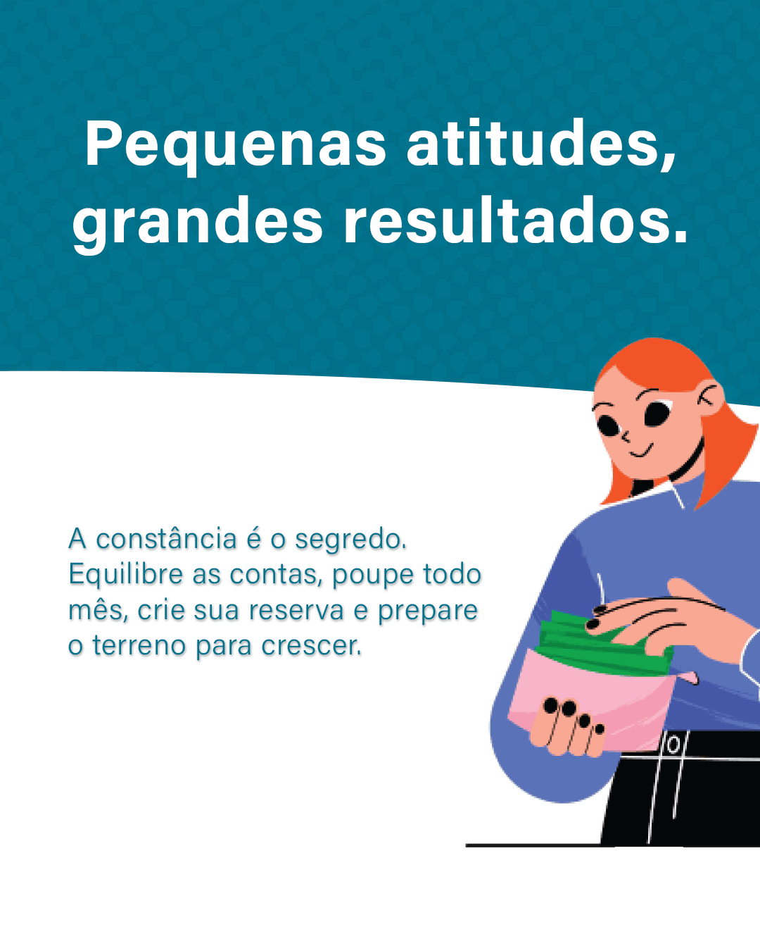 Slide 3 do carrossel de educação financeira